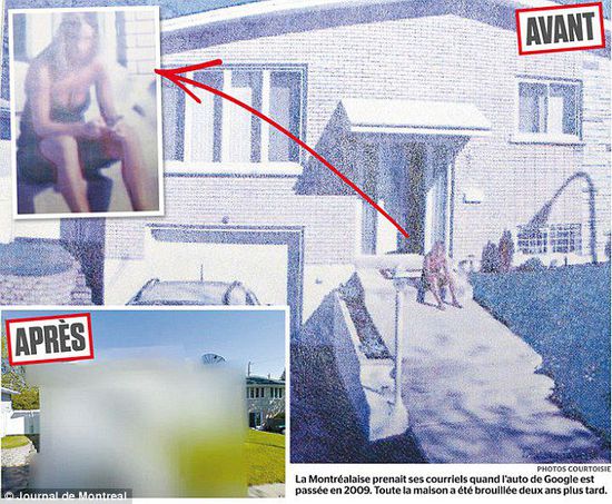 女子在谷歌街景中看見自己乳溝 索賠2250美元 女子在谷歌街景中看見自己乳溝 索賠2250美元