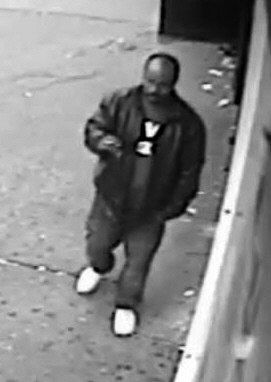 警方公布的嫌疑人視頻截圖。