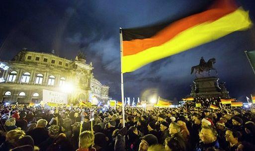 示威現(xiàn)場(chǎng)。