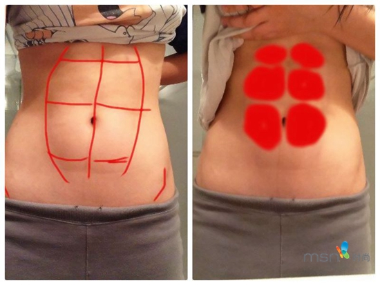 蔡依林 你的馬甲線“脫妝”了！