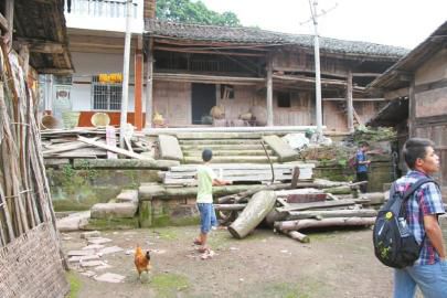 “一品當朝”衙門遺跡。