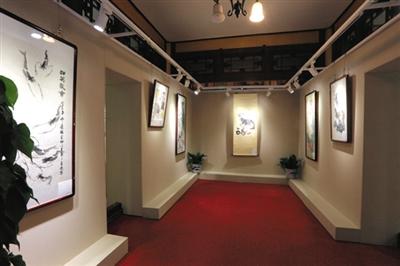 去年6月，益壽堂舉辦了“紀念頤和園對公眾開放一百周年書畫展”。