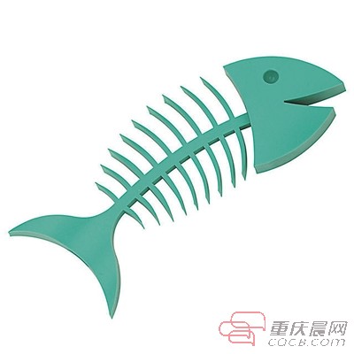 守著稱重的魚，吃起來好像沒那么多，他們玩起了“魚骨拼圖”…… 魚骨 拼圖