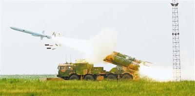 導(dǎo)彈發(fā)射。林曉營攝