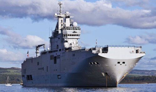 俄羅斯向法國購買西北風(fēng)級(jí)兩棲攻擊艦。