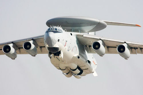 資料圖：國(guó)產(chǎn)大型預(yù)警機(jī)——空警2000。