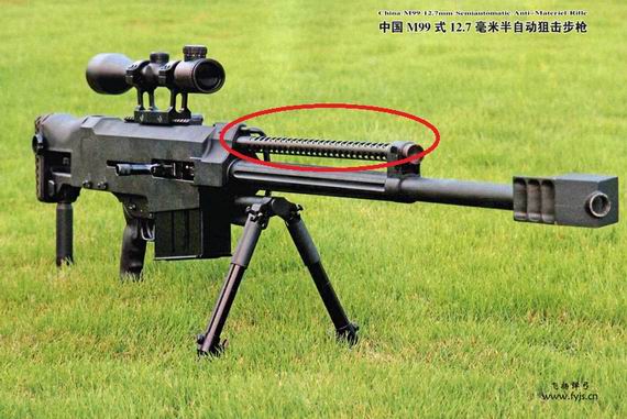 資料圖：M99型狙擊步槍。