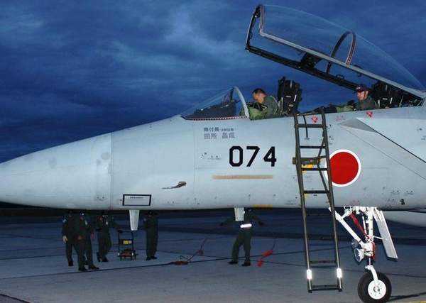 日本的F-15戰(zhàn)斗機(jī)。