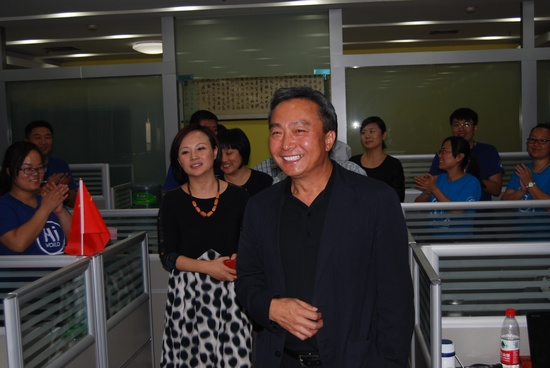 河南電視臺臺長王少春調研國際頻道情況 河南電視臺臺長王少春調研國際頻道情況