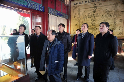 韓國(guó)訪問團(tuán)參觀鹿邑縣老子故里感到非常震撼