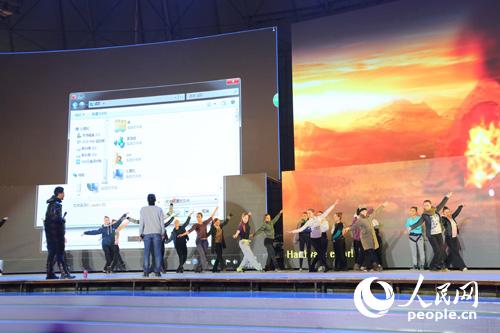 《天下洛陽(yáng)》彩排現(xiàn)場(chǎng)